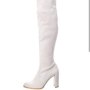 Stuart Weitzman Hiline Suede Over the Knee Boots